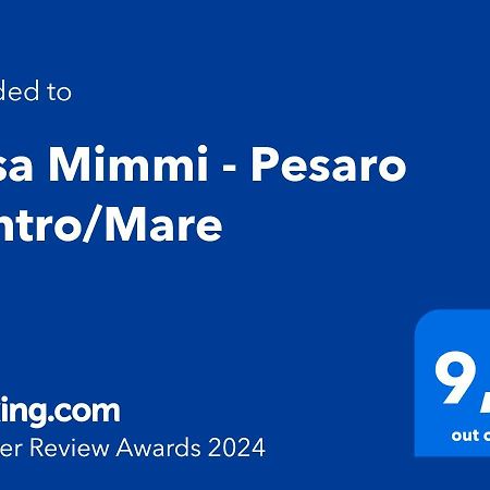 La Casa Di Erika - Pesaro Centro-Mare Apartment Екстериор снимка